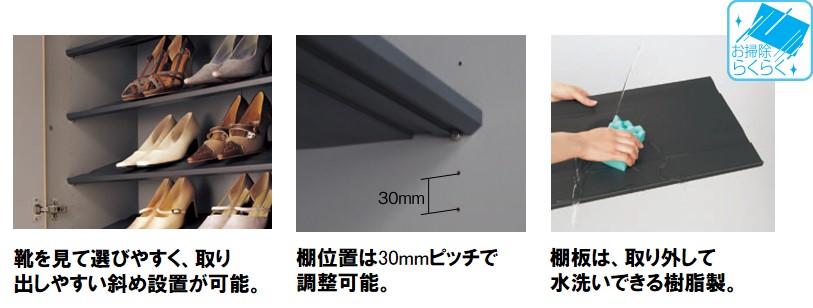 ユニット内部の特徴